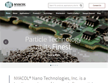 Tablet Screenshot of nyacol.com